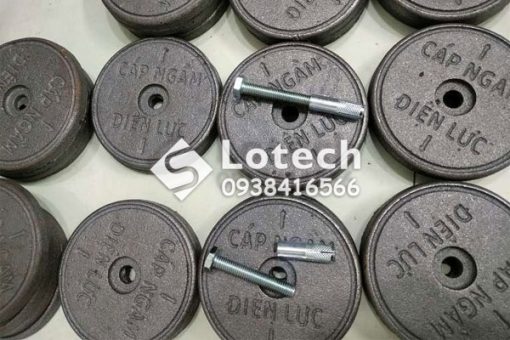 Mốc gang cảnh báo cáp ngầm trung thế