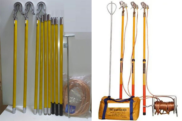 Bộ tiếp địa di động 3 pha 220kV