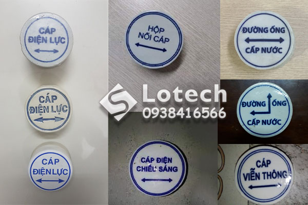 Các loại mốc sứ cảnh báo