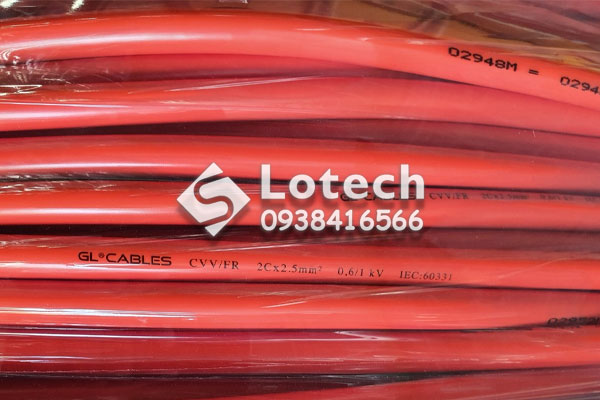 Cáp chống cháy CVV/FR hãng GL Cables