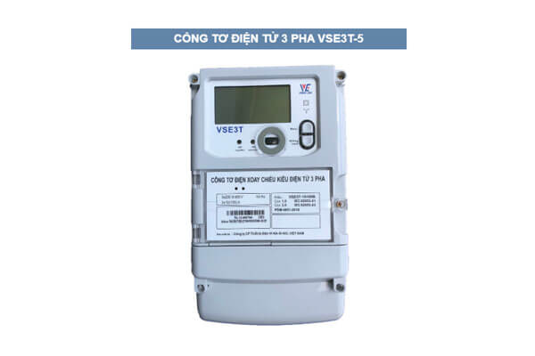 Công tơ điện xoay chiều 3 pha VINASINO VSE3T-5