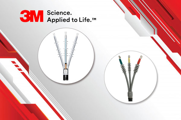 Đầu cáp 3M co nguội 3 pha 36kV trong nhà