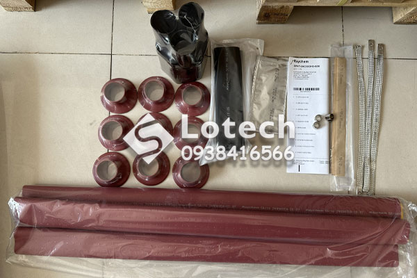 Đầu cáp co nhiệt trung thế Raychem cho cáp 3 pha ngoài trời 24kV