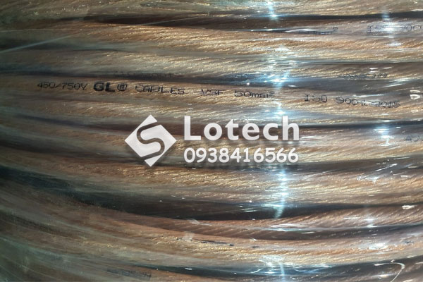 Dây điện mềm bọc PVC hãng GL Cables