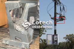 Giá Treo Recloser Schneider Lắp Đặt Trên Cột