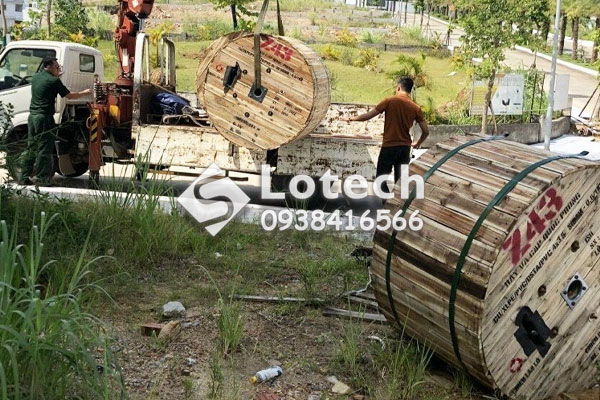 Giao cáp điện Z43 tận công trình