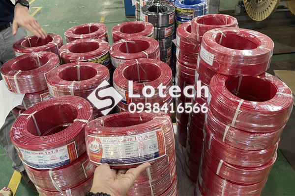Giao hàng dây điện dân dụng Z43 Bộ Quốc Phòng