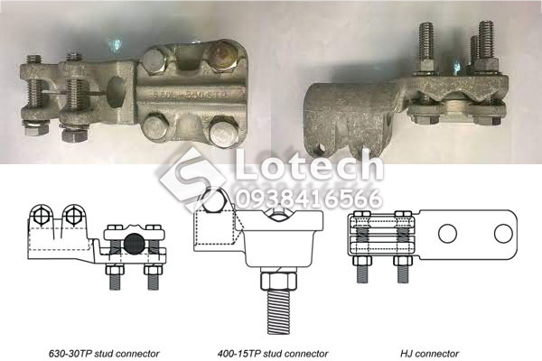 Kẹp cực cho Recloser Nulec
