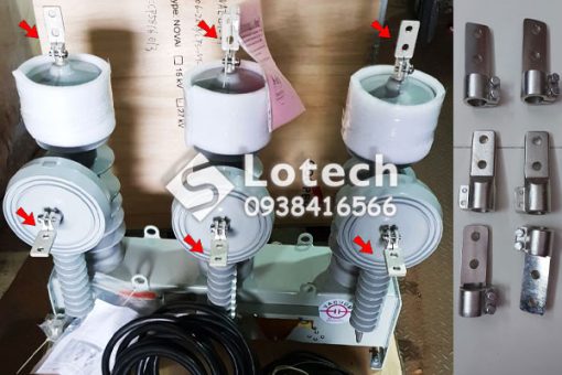 Kẹp cực đầu cos cho Recloser Cooper Novai