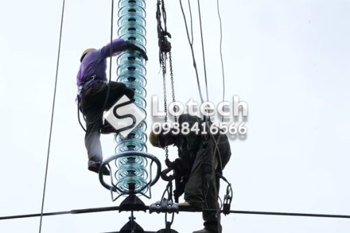 Sứ Chuỗi Thủy Tinh Cao Thế 500kV