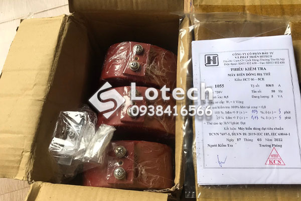 Lotech cung cấp biến dòng đo lường hạ thế VINASINO