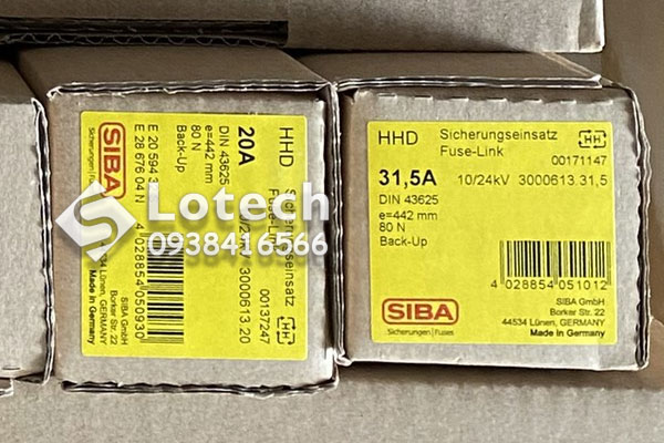 lotech-cung-cap-chi-ong-trung-the-siba-10-24kv-31-5a Lotech cung cấp chì ống trung thế Siba 10/24kV 31.5A