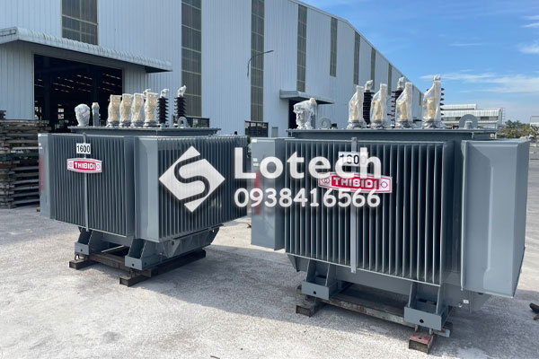 2 máy biến áp THIBIDI 1600kVA phục vụ dự án nhà máy Đồng Nai