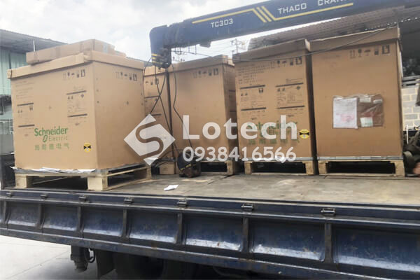 Lotech phân phối tủ trung thế Schneider cho dự án điện khu vực miền Tây