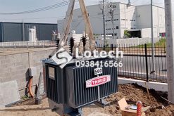 Máy biến áp 560kVA THIBIDI giao hàng tận công trình