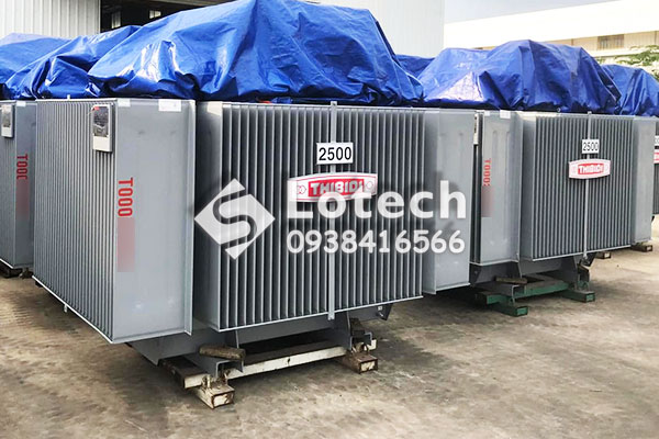 Máy biến áp THIBIDI 2500kVA lõi tole Silic