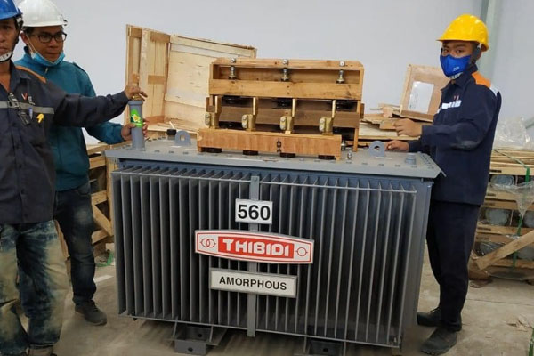Máy biến áp THIBIDI Amorphous 560kVA
