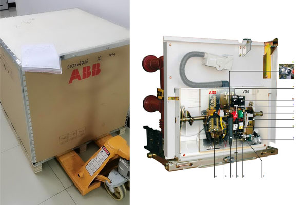 Máy cắt chân không ABB