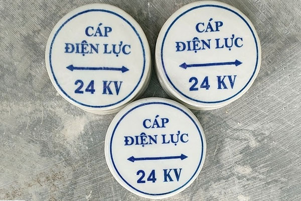 Mốc báo hiệu cáp điện lực 24kV