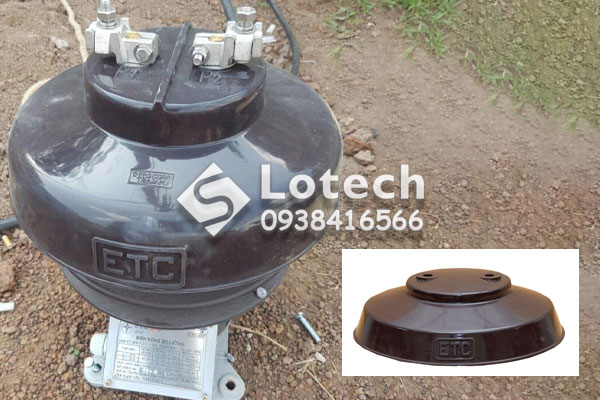 Nắp chụp bát sứ TI trung thế biến dòng đo lường