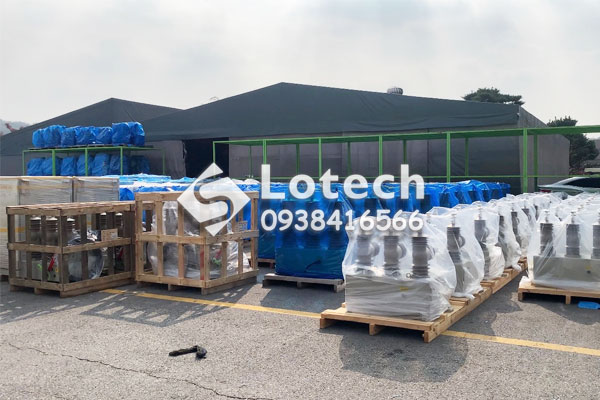 Recloser ENTEC chuẩn bị xuất xưởng - Nhà máy tại Hàn Quốc