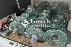 Sứ Treo 110kV - Chuỗi Néo Thủy Tinh