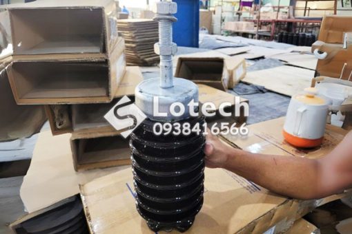 Sứ Đứng Line Post 24kV Màu Nâu ĐR 530mm Kèm Ty - Minh Long 2