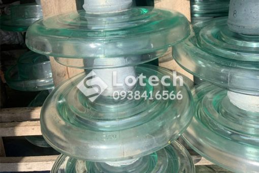 Chuỗi Sứ Cách Điện Thủy Tinh U120 - Sứ Treo 120kN