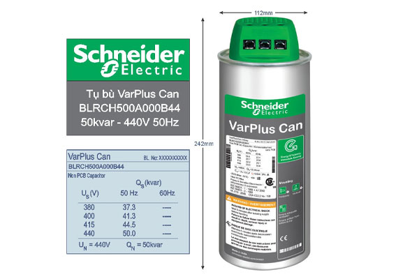 Tụ bù Schneider VarPlus Can