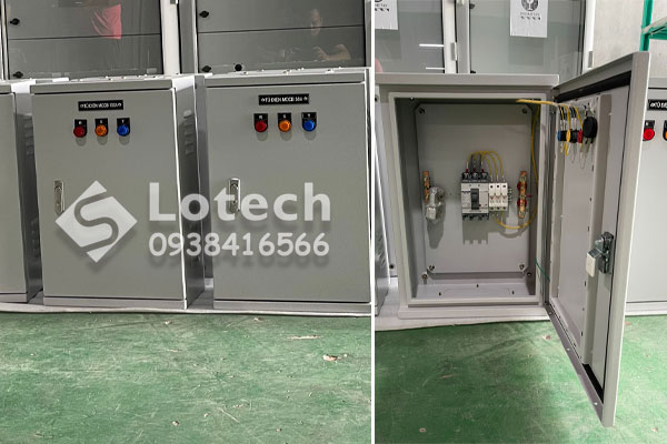 Tủ điện MCCB lắp đặt sẵn thiết bị
