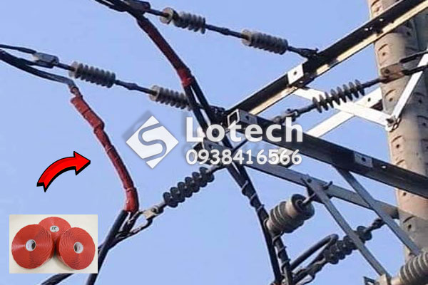 ung-dung-thuc-te-bang-keo-silicon-boc-cach-dien-moi-noi-duong-day-trung-the Ứng dụng thực tế băng keo silicone cách điện mối nối đường dây trung thế