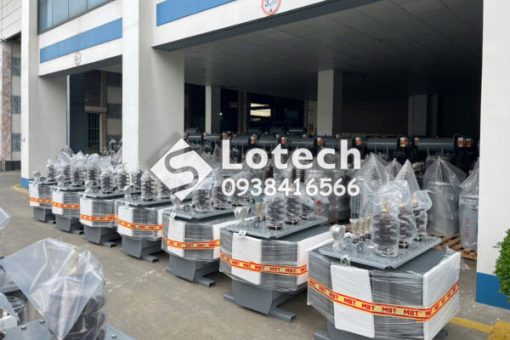 Lô máy biến áp phân phối MBT 180kVA chuẩn bị xuất xưởng