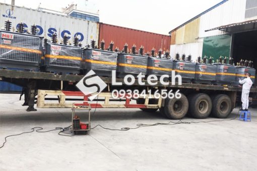 Lô máy biến áp phân phối MBT chuẩn bị xuất xưởng