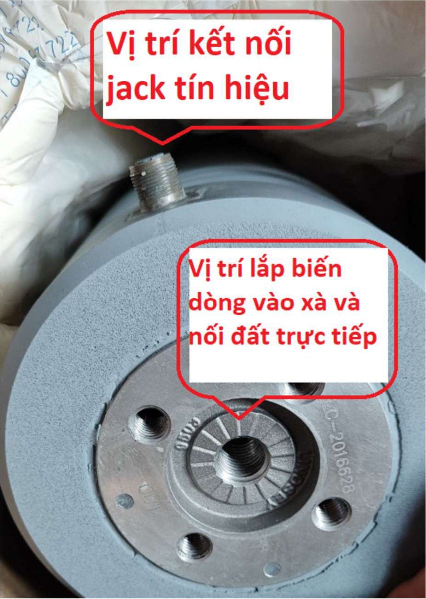 Cáp đấu nối từ tủ đấu dây đến biến dòng cảm ứng