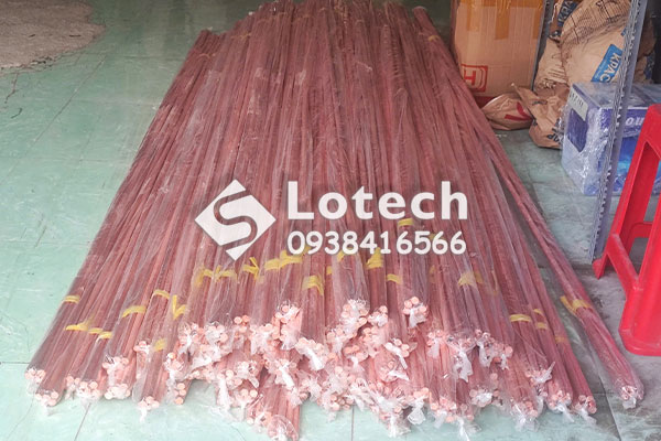 Cọc tiếp địa đồng nguyên chất