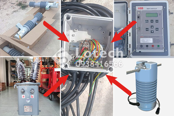Đấu nối chi tiết thiết bị sử dụng hộp nối dây trung gian