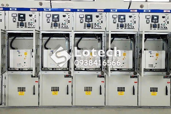Tủ trung thế TMS1 lắp đặt VCB TV1 TGE