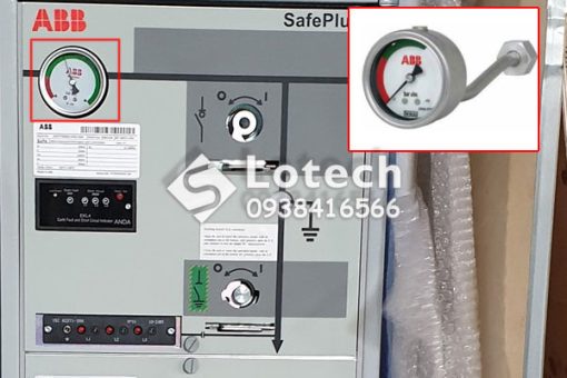 Đồng Hồ Báo Khí SF6 RMU ABB - Áp Kế Chỉ Thị Áp Suất