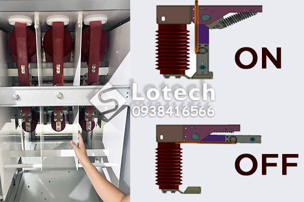Lắp đặt và vận hành dao tiếp địa tủ trung thế