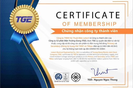 Lotech - Công Ty Thành Viên Phân Phối Tủ Trung Thế TGE