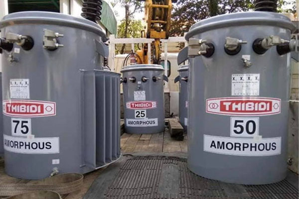 Máy biến áp Amorphous THIBIDI 1 pha 50kVA - 75kVA - 25kVA