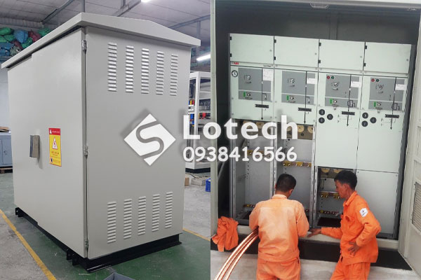 Vỏ Tủ RMU 4 Ngăn ABB 1800H 1900W 1100D