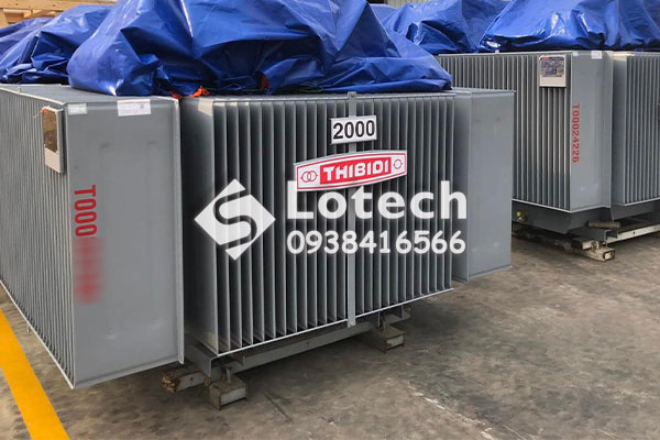 Giao hàng máy biến áp 2000kVA THIBIDI cho dự án Đồng Nai