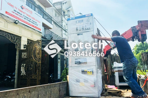 Lotech giao hàng tủ trung thế TMS1
