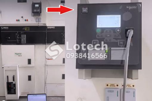 Rơ le bảo vệ P3U30 lắp tủ trung thế SM6 Schneider