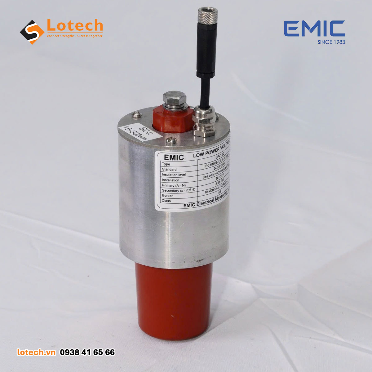 Biến điện áp cong suất thấp LPVT-22 Gelex Emic