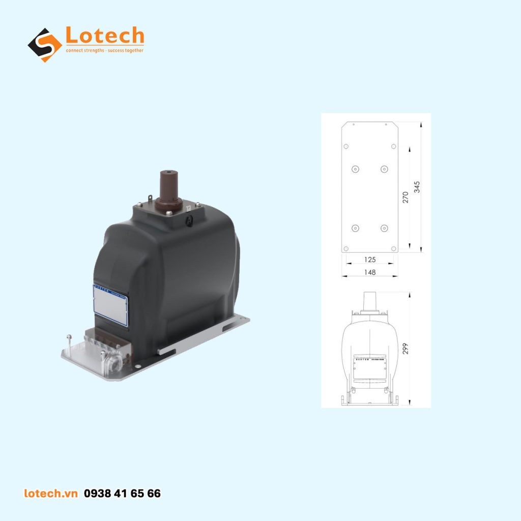 Biến điện áp pha-đất VRT4