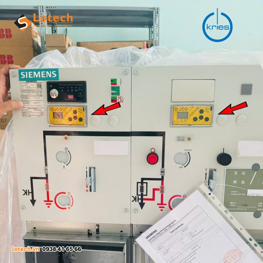 Chỉ thị điện áp VOIS+ lắp tủ RMU Siemens 8DJH