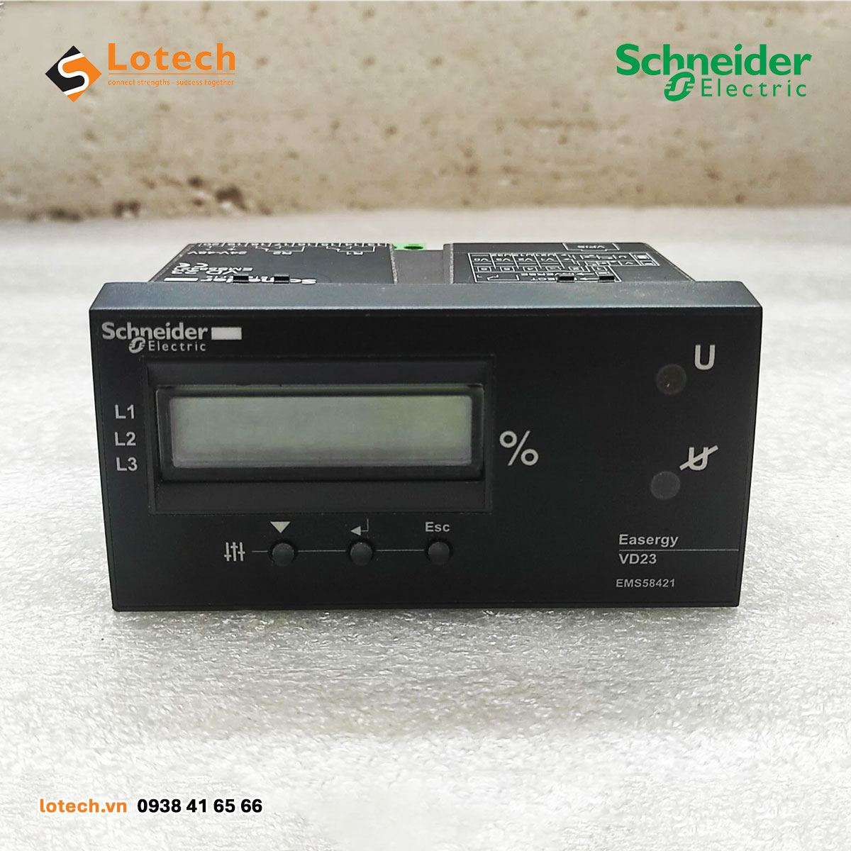 Relay phát hiện điện áp Schneider VD23