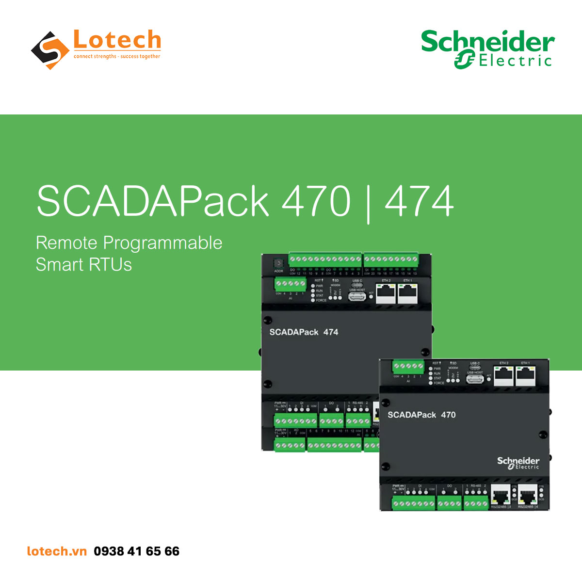 RTU SCADAPack 470 - 474